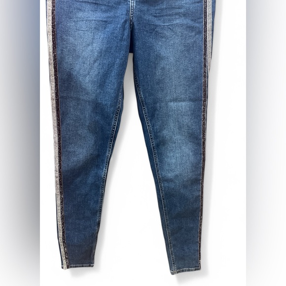 Moto TopShop Jamie High Waist Ankle Grazer Jeans NWT - Picture 8 of 11